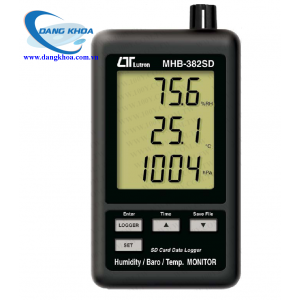 Máy đo ghi áp suất, nhiệt độ, độ ẩm MHB-382SD