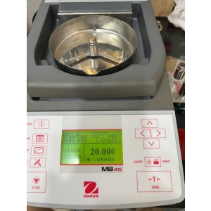 CÂN SẤY ẨM - ĐO ĐỘ ẨM OHAUS MB45 (hàng 99%)
